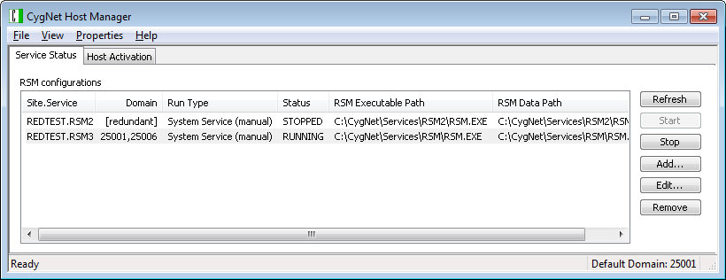 CygNet Host Manager Utility
